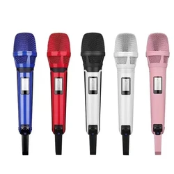 SKM205 UHF Professional Wireless Microphone Metal Mic for Karaoke DJ  Recording Studio