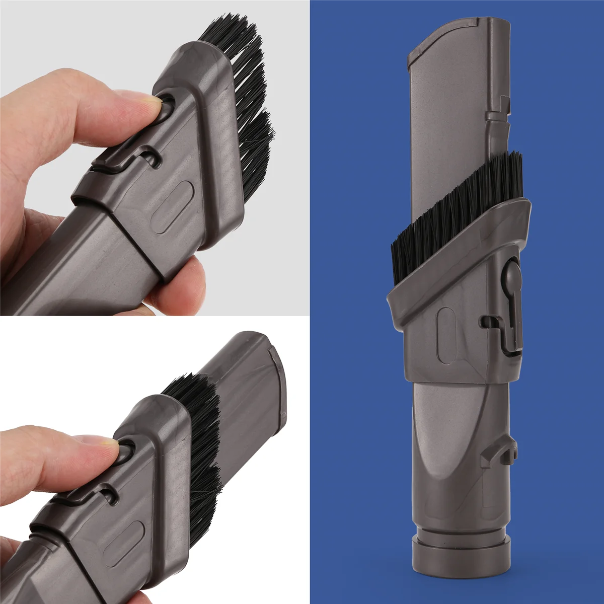Tête d'aspiration à buse plate pour Dyson V6 DC30 DC34 DC52 DC72, pièces de rechange pour aspirateur, accessoires 2 en 1, brosse populaire