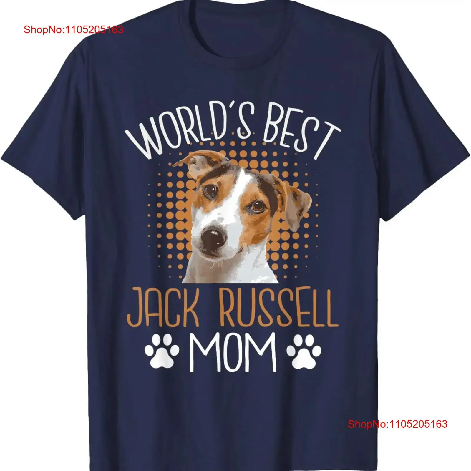 World's Best Jack Russell Mom Dog Lover Animal Whisperer T-Shirt Vintage Washed Top für den Alltag, gedehnt, vielseitig einsetzbar