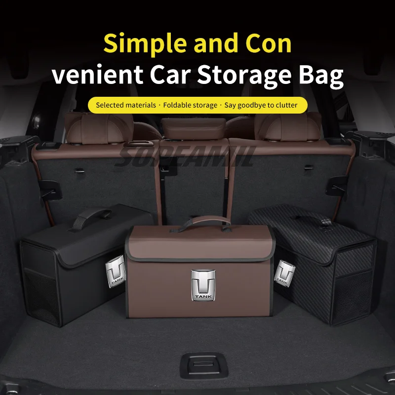 

Car Trunk Organizing And Storage Box For Tank 300 Tank 500 Tank 700 Hi4T Hi4Z 2022-2025 Brand-new Auto interior Accessories