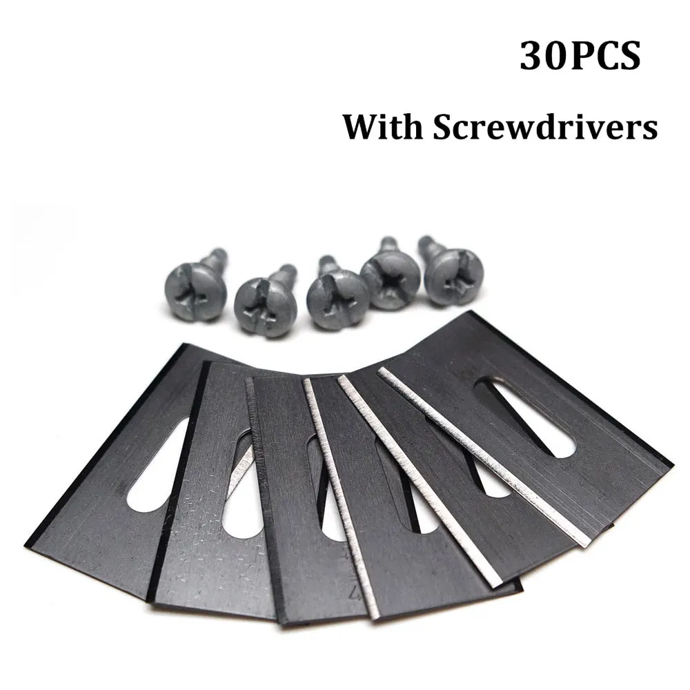 30PCS Gras Trimmer Klinge Rasenmäher Ersatz Trimmer Cutter Stück für Husqvarna Automower Garten Robotic Rasenmäher Werkzeuge