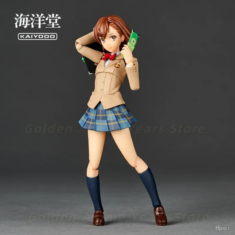 【In Stock】Original Kaiyodo Turnable Tech A Certain Scientific Railgun T: Misaka Mikoto Winter School Uniform Gift&Collection
