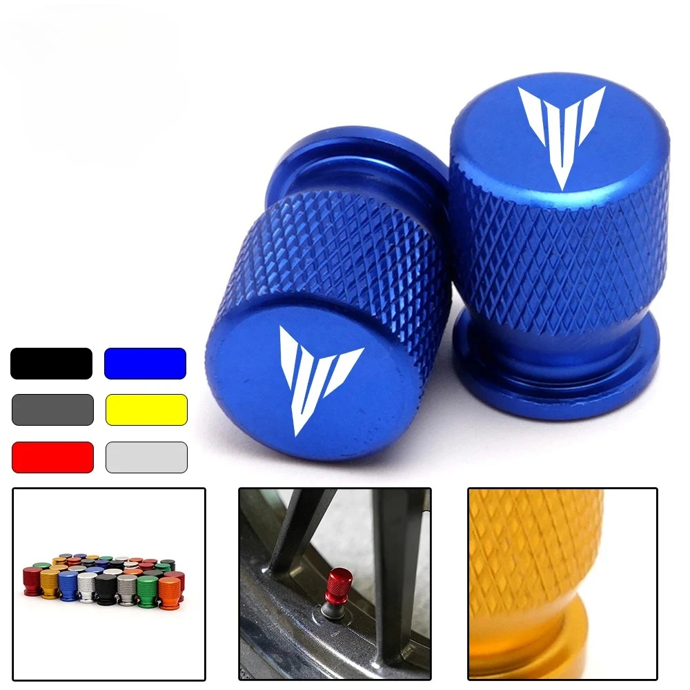 

Для YAMAHA MT09 MT07 MT10 MT03 MT 09 07 03 10 MT-07 MT-09 MT-10 SP TRACER 2022 2023 2024 Крышки штока клапана шины мотоцикла