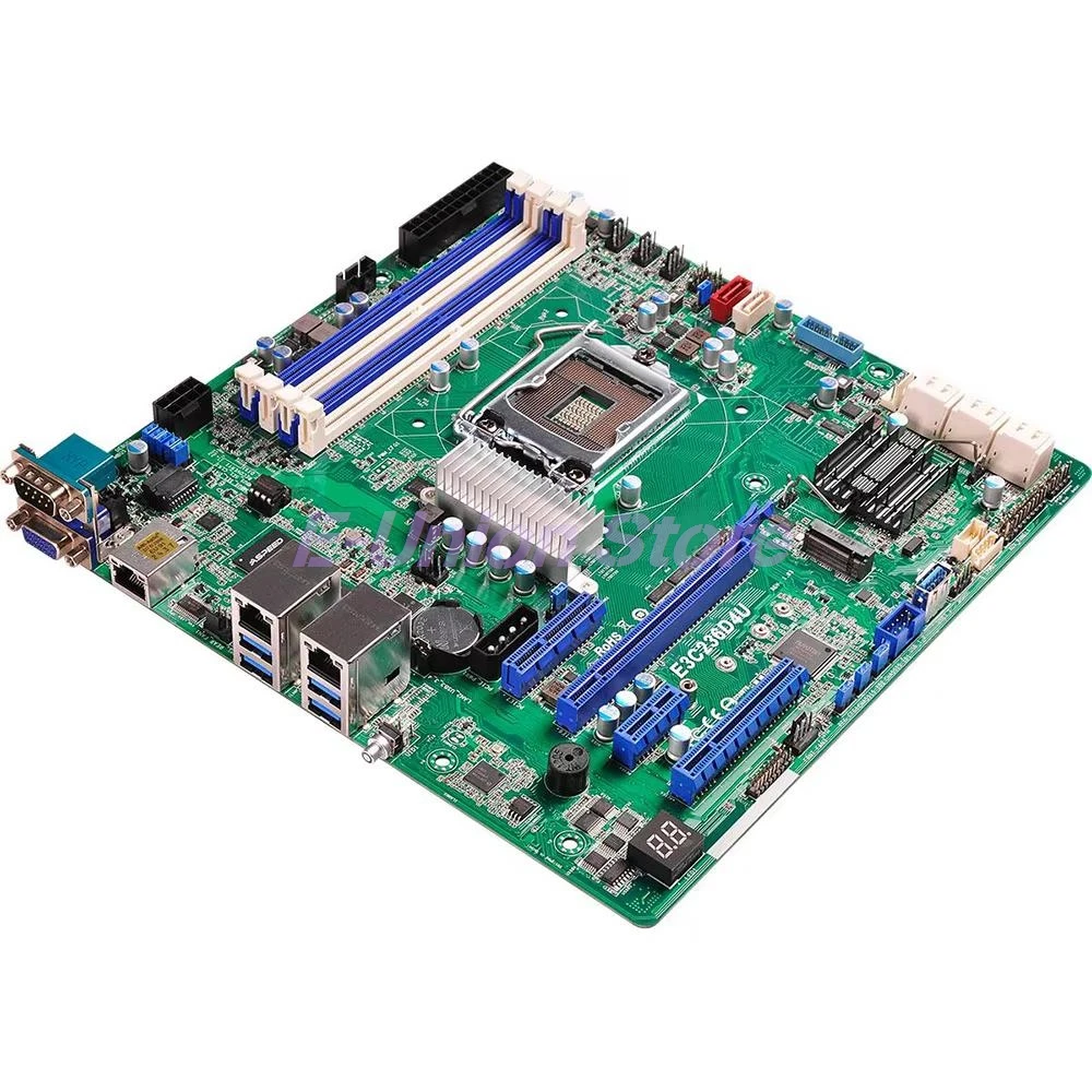 Scheda madre server E3C236D4U LGA1151 E3-1200 V5/V6 DDR4 ECC