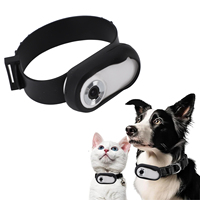Pet Action Camera Cat Camera Collar HD 1080P LCD Display Portable Support Video and Photo Function Type C Card Reader for Dogs