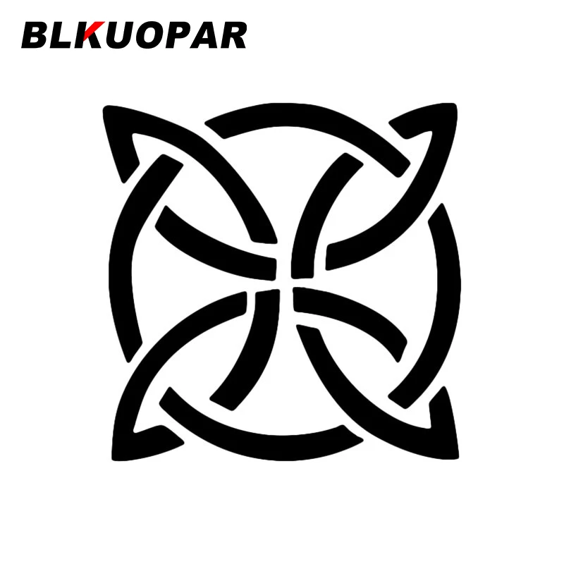 

BLKUOPAR кельтский узел, симметричные автомобильные наклейки, индивидуальная солнцезащитная наклейка, креативная доска для серфинга, солнцезащитный козырек на окно, автомобильные аксессуары