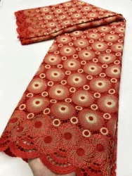 African Dry Cotton Lace Fabric 2026 High Quality Lace Swiss Voile Lace In Switzerland Nigerian Lace Fabrics For Party Dresses.