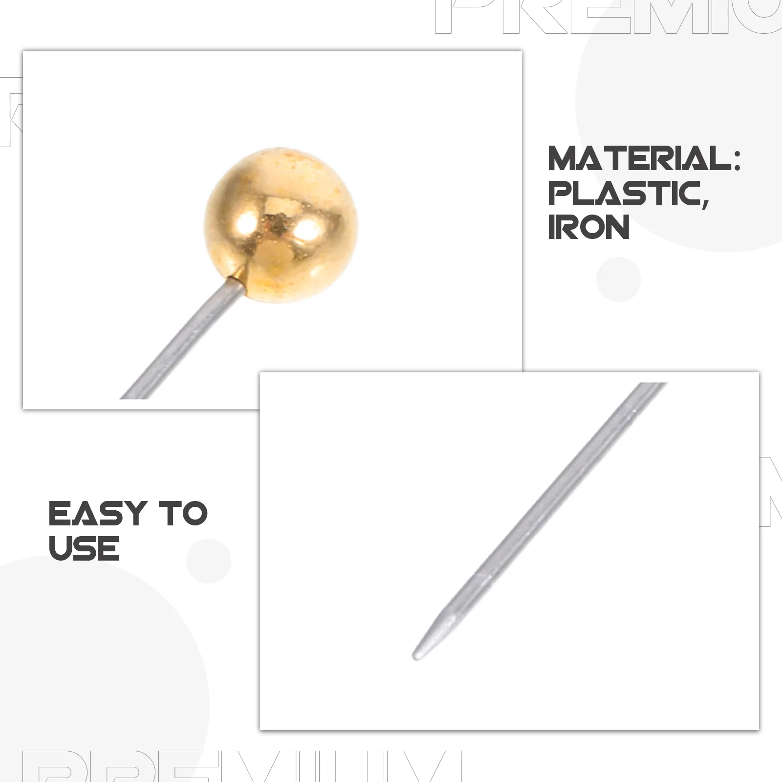 200 Pcs 핀 귀여운 푸시 핀 벽 게시판에 대 한 압정 헤비 듀티 코르크 엄지 압정