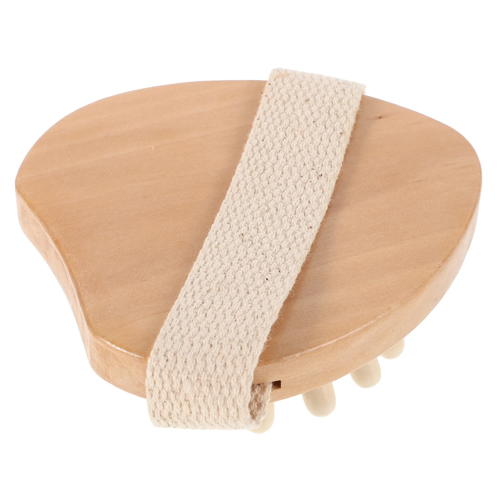 

Портативный ручной деревянный массажер для шеи в форме сердца, эргономичный инструмент для снятия усталости шеи и релаксации, деревянный массажный ролик