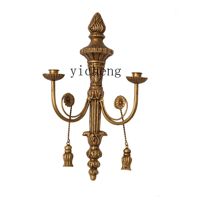 

ZC wall decoration living room bedroom home wall hanging medieval old romantic wrought iron wall decoration