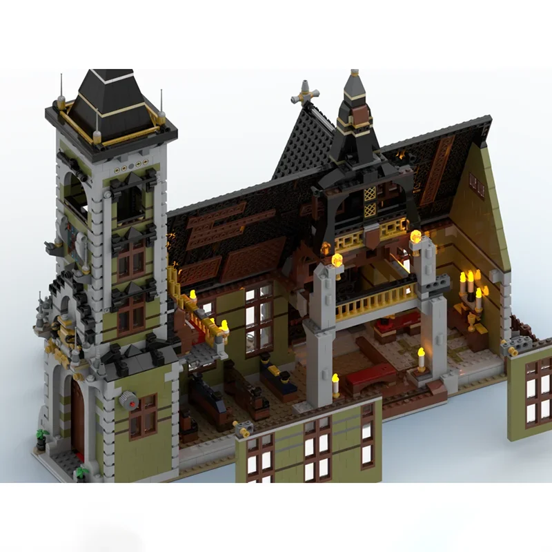 Moc Building Blocks Blessed House Technology Modular Bricks Model  Gifts Christmas Toys DIY Sets Assembly