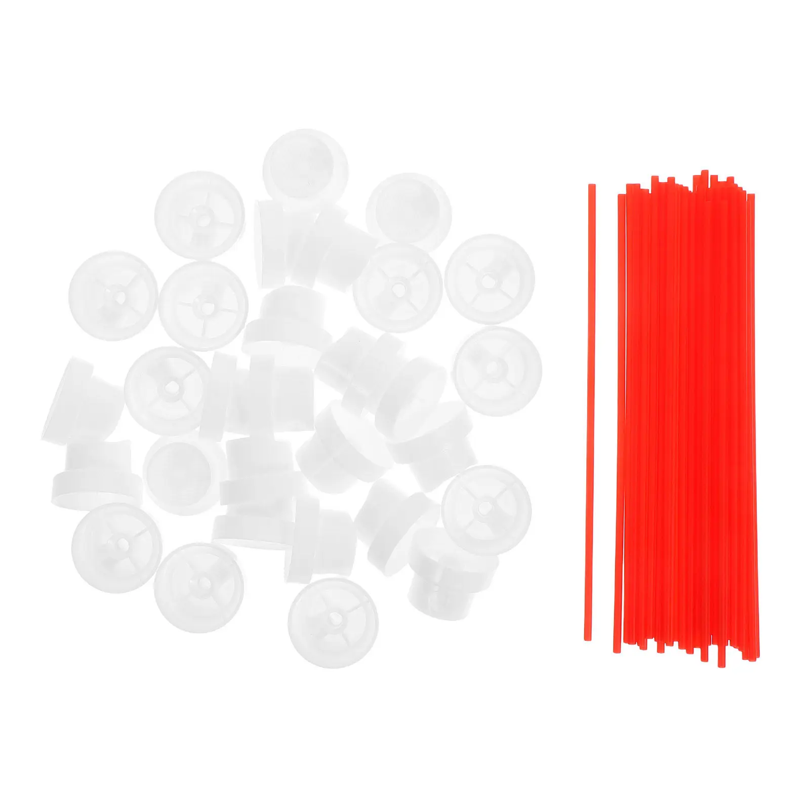 30Pcs Spray Can Nozzle Plastic Dual-Use Splashproof Decorating Nozzle Caps Leak Repair Painting Accessories for Home Garden