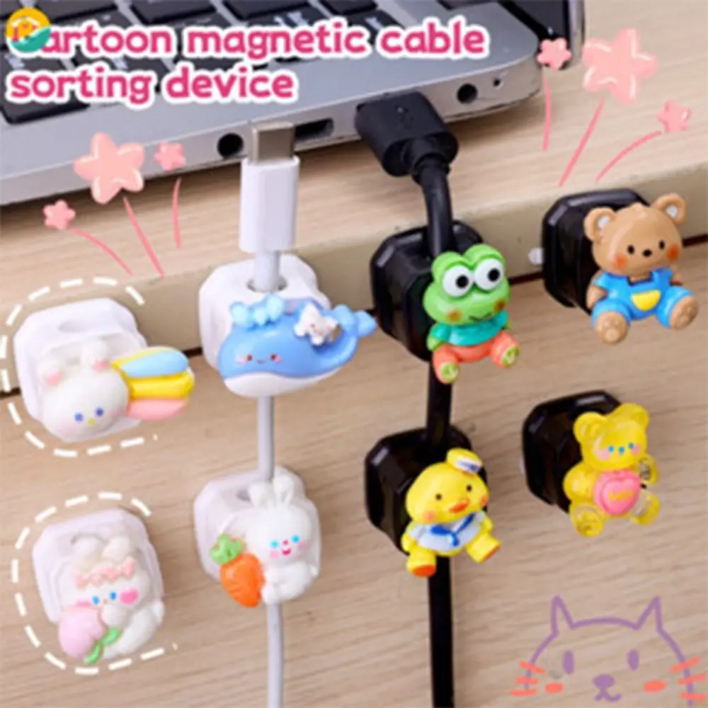 Support de Câble de Données Créatif en ABS, réinitialisation de Charge Auto-adhésif Réutilisable, Polyvalent et Mignon