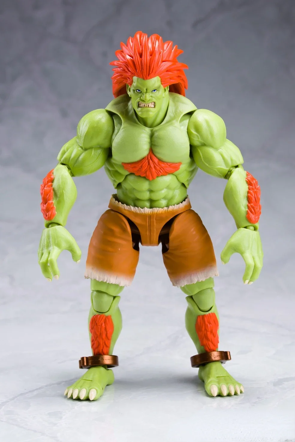 In Stock Genuine Bandai S.H.Figuarts SHF Street Fighter Blanka Anime Figures Model Toys Collect Kids Gift Action 