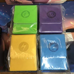 Genuine WS DTCG PTCG Trading Cards Deck Box Board Card Protector Case Pu Leather Storage Box