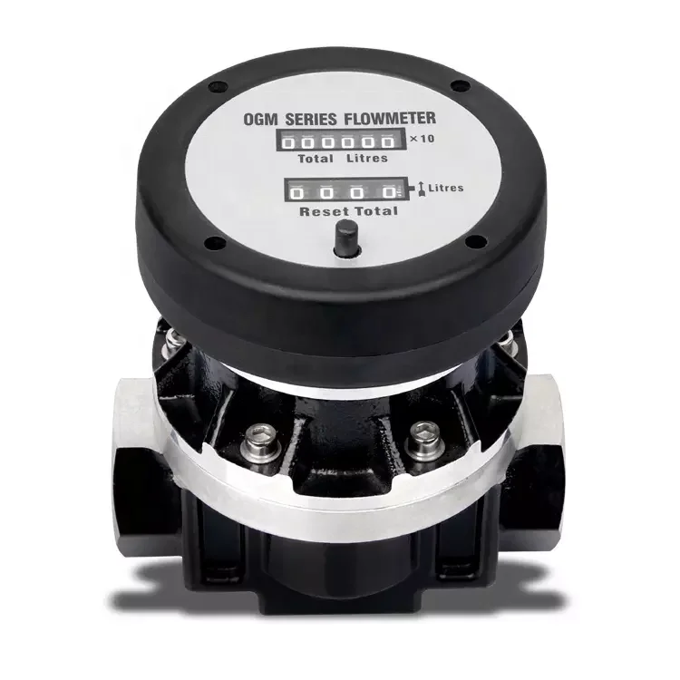 

Fuel diesel Oil OGM Meter Mechanical Oval Gear Flow Meter with Pulser High Flow Rate