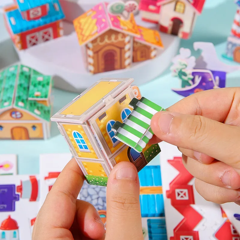 Universal Castle 3D Animaux Modèles 3 en 1 Carton DIY Artisanat Kits pour Enfants Aventure Paquet de Partage Jouet Puzzle Cadeau Amusant Universal Castle 3D Animaux Modèles 3 en 1 Carton DIY Artisanat Kits pour Enfants Aventure Paquet de Partage Jouet Puzzle Cadeau Amusant