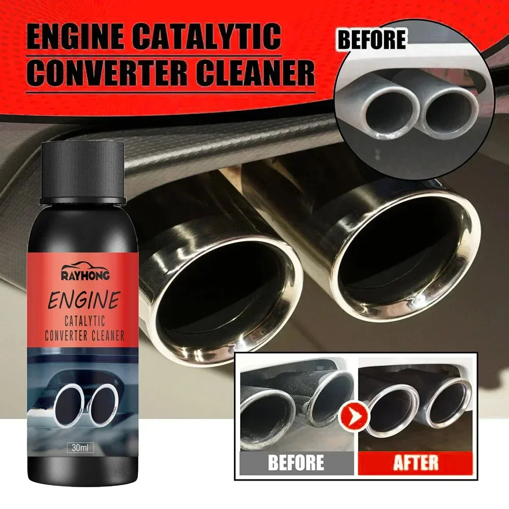 Car Engine Protection Catalytic Converter Cleaner Deep Cleaning Engine Carbon Deposit Reduce Fuel Consumption