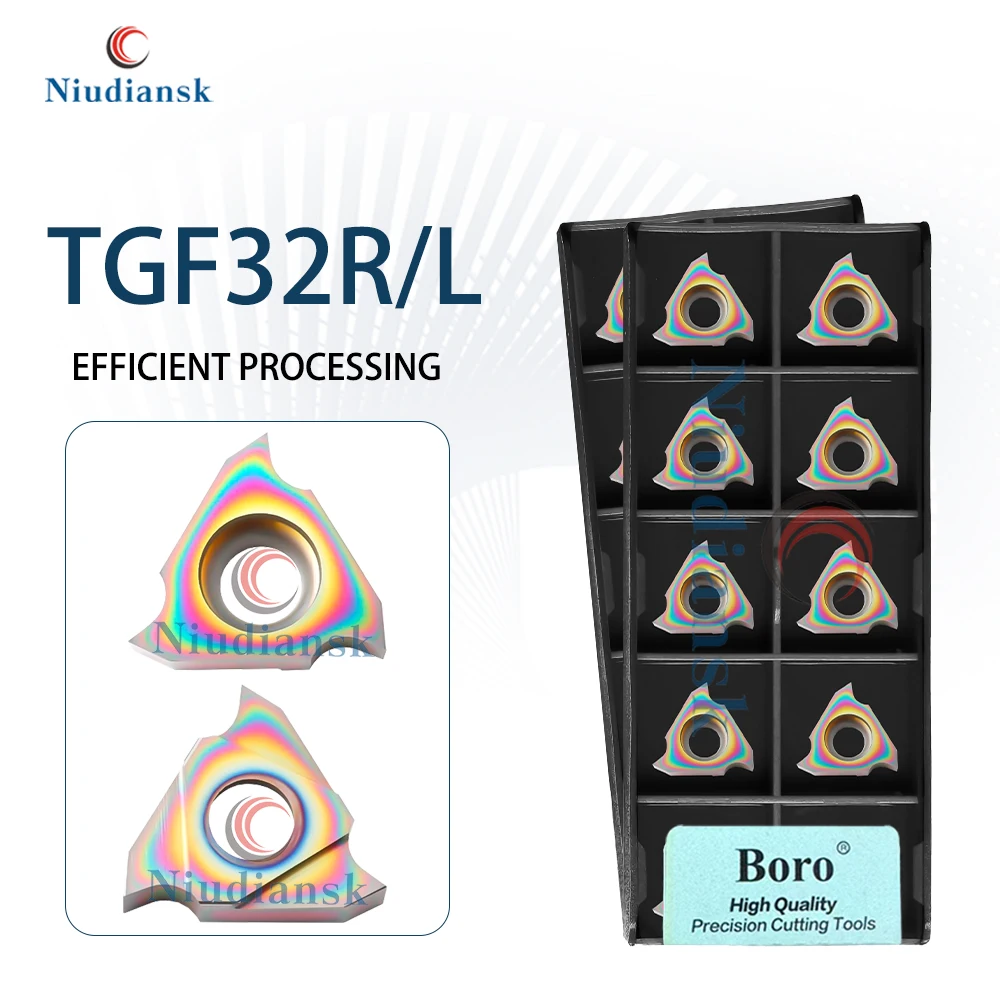 TGF32R/L60 100 110 200 210 300 TF618 Tornio CNC Inserto Scheda verticale Scanalatura a molla Lama Utensili per scanalatura poco profonda Taglierina
