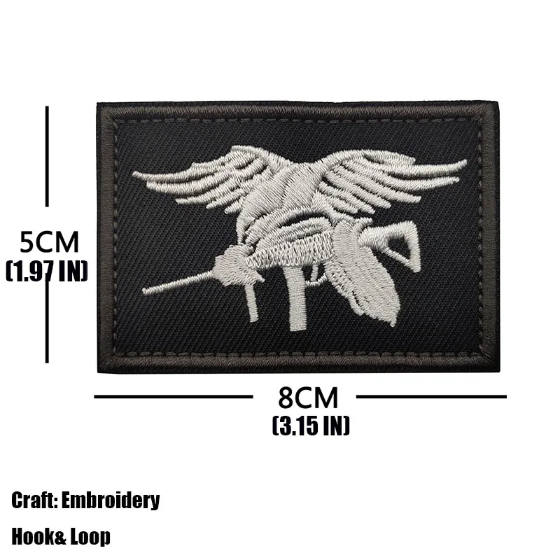 America USMC Navy Seals Team Embroidery Patch Special Force Military Tactical Patch Naklejki na odzież z haczykiem i pętelką