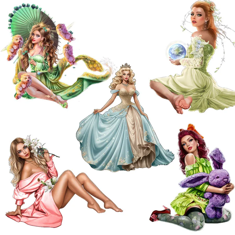 Three Ratels CA126 Classical retro European beauty  wall stickers  for home decoration personalized car decals