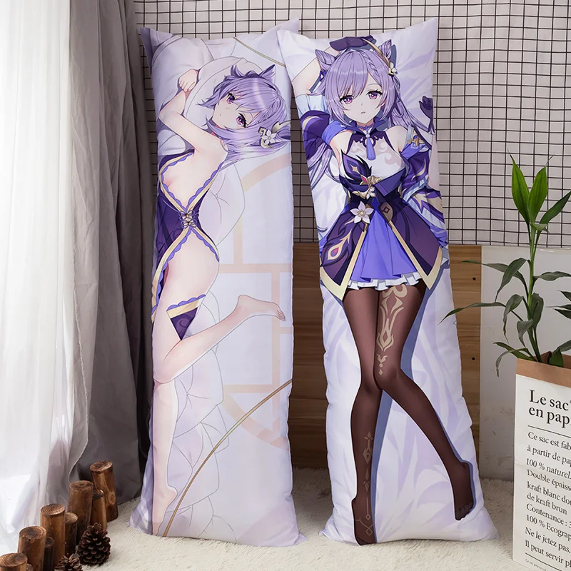 Anime Dakimakura Hugging Body Pillow Case Beelzebul Keqing 150cm Hentai Dakis