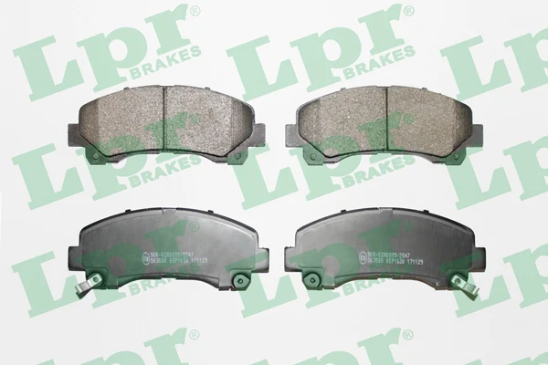 05 P1630 for ten brake pad D-MAX 8DH 2,5 DITD/DITD 4 × 4/3,0D 4