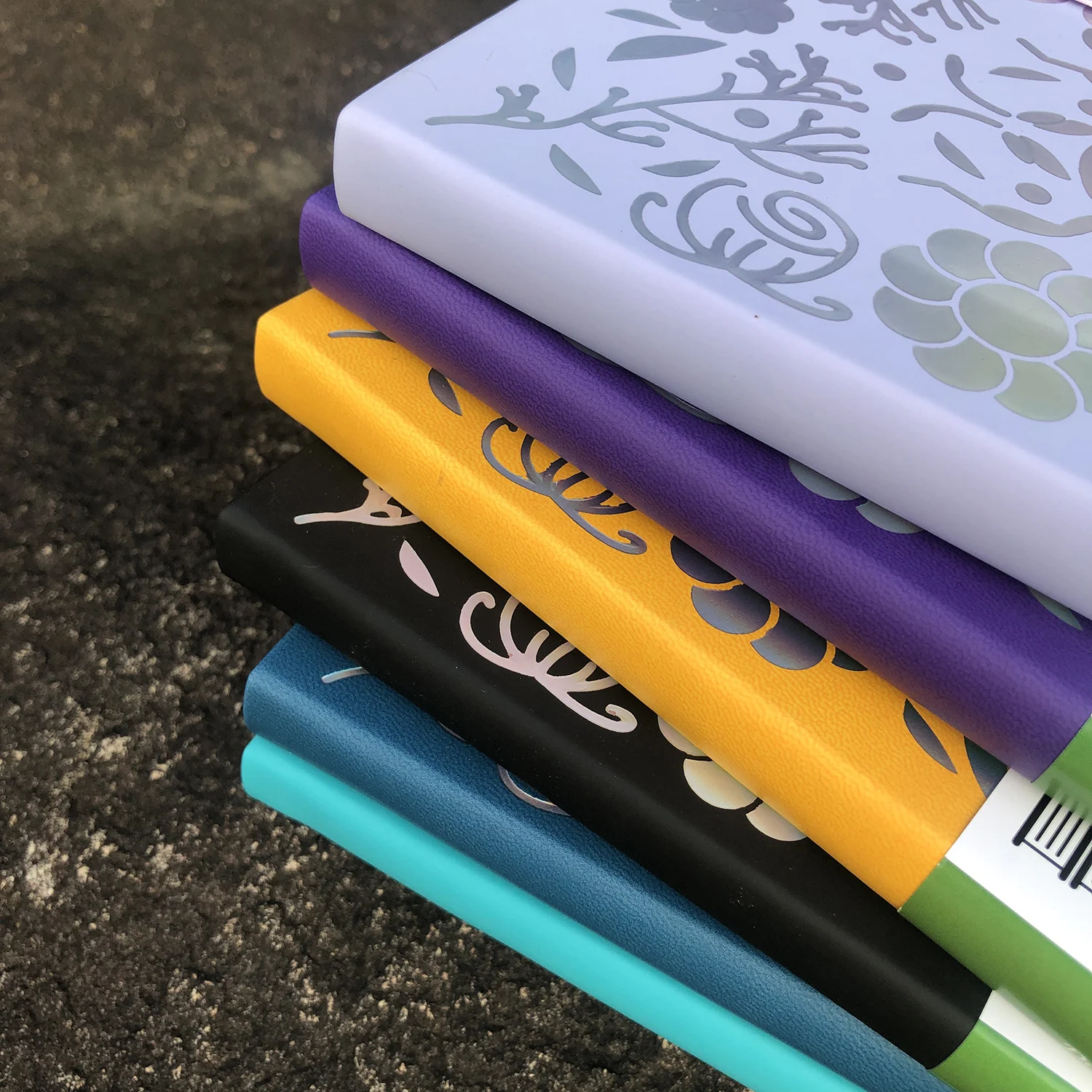 BUKE Dotted Journal Pocket Travel Size Dot Grid Notebook, 160 g/m2 dickes weißes Bambuspapier, 112 Seiten, 5 x 5 mm DOT-GRID – Detail 12