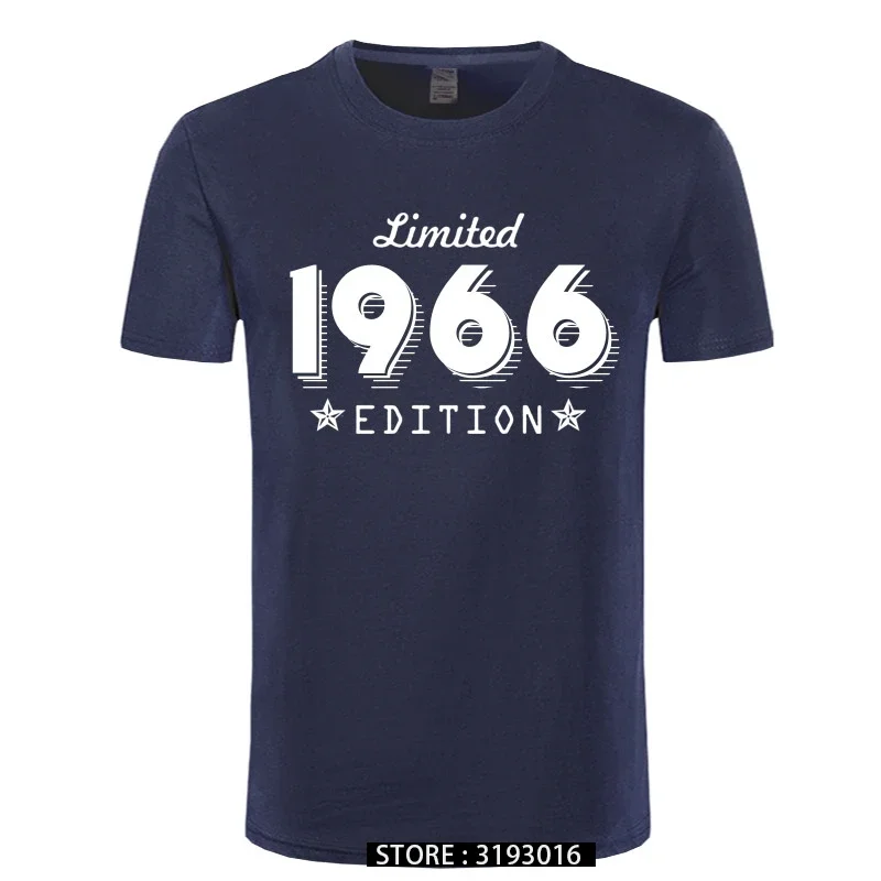 1966 Limited Edition Gold Design Men's Black T-SHIRT Cool Casual pride t shirt men Unisex New Fashion tshirt Loose Size