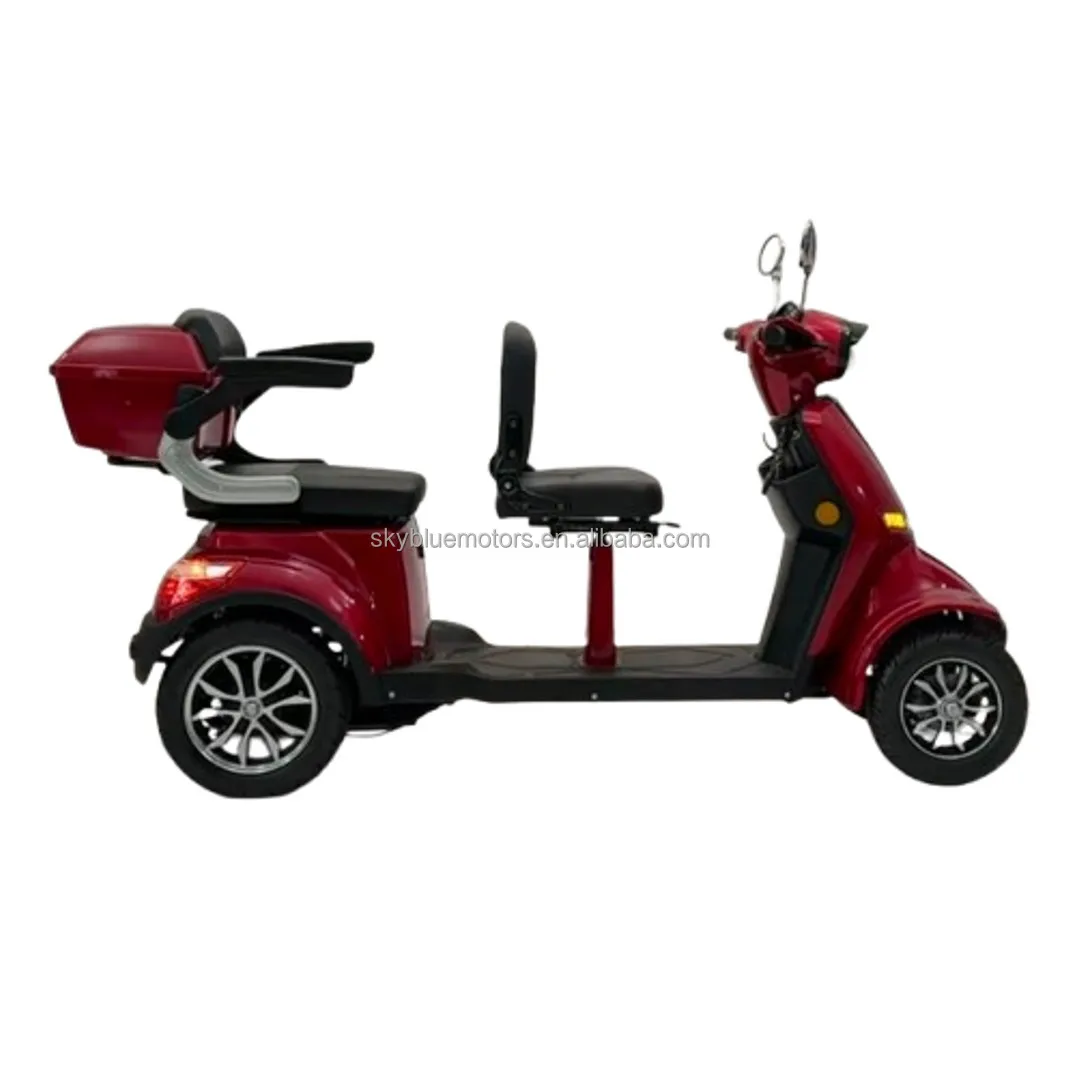 

Modification 2025 Popular Two-Seat Scooter High-Quality Mobility Scooter 1000W Electric Motorcycle for the Elderly Made in Chin