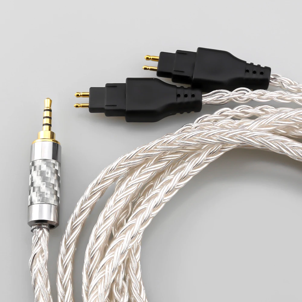 Chifi 16 rdzeniowy 99% posrebrzany 2.5/3.5mm 4.4mm 4pin XLR kabel do słuchawek dla Sennheiser HD580 HD600 HD650 HDxxx HD660S HD58x HD6xx