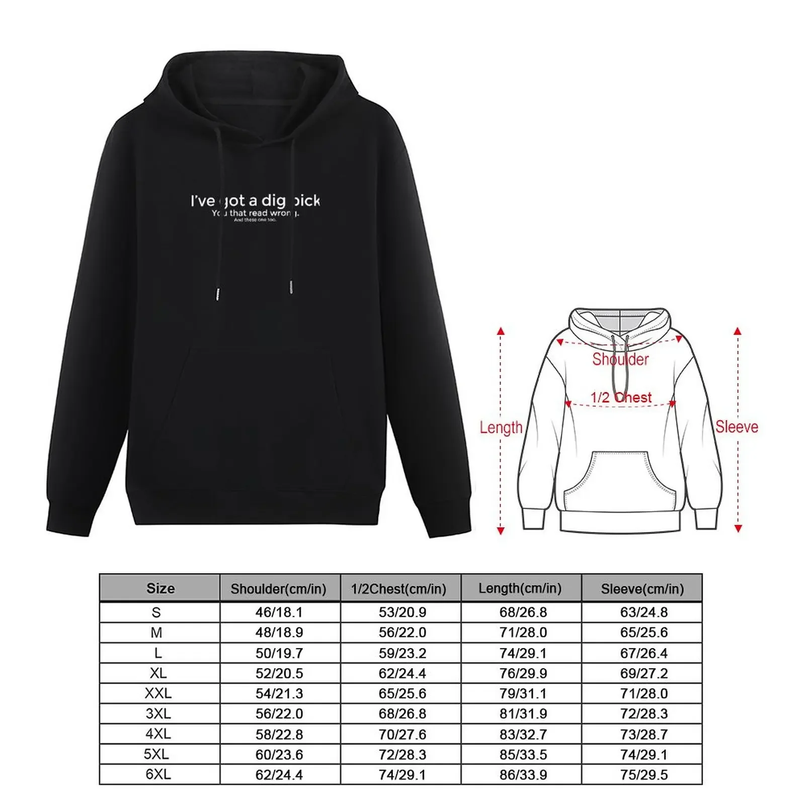 Ik heb een graaf bick-T-shirt. Design in beperkte oplage! Pullover Hoodie herenkleding blouse hoodie grafisch