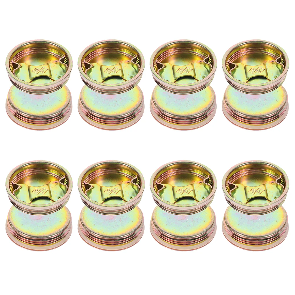 8 Pcs Drum Cover Water Plug Drums Sealing Plugs Oil Bung Caps Metal Barrel