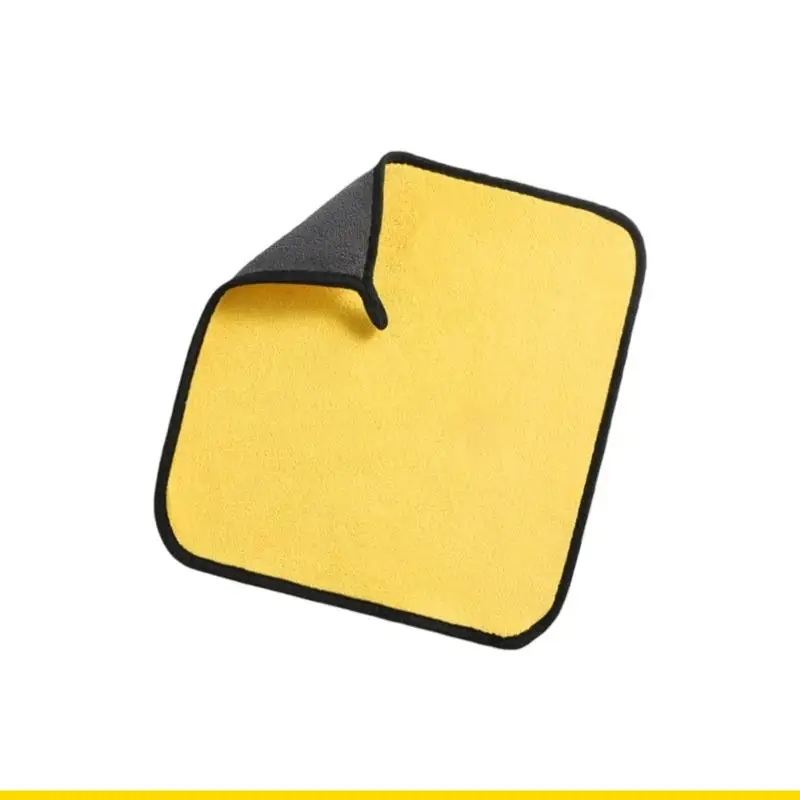 SZCH Double Side Microfiber Wash Cloth Multipurpose Lint Fabric for Car Body Care and Home Maintenance
