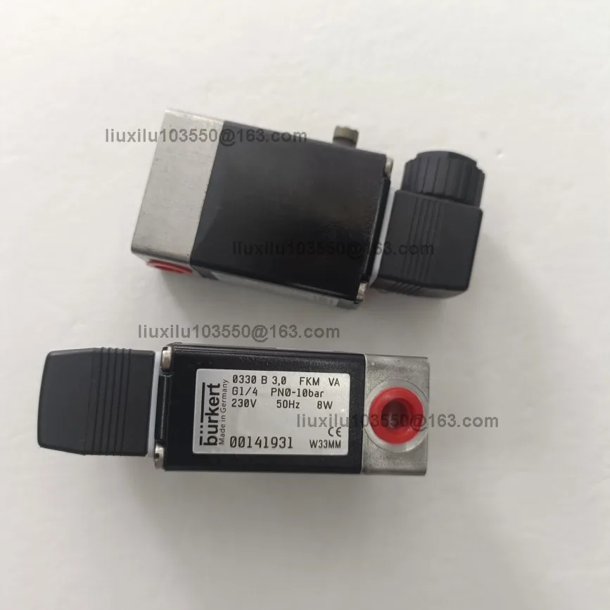 

0330B 3.0 FKM для нормально открытого электромагнитного клапана Burkert