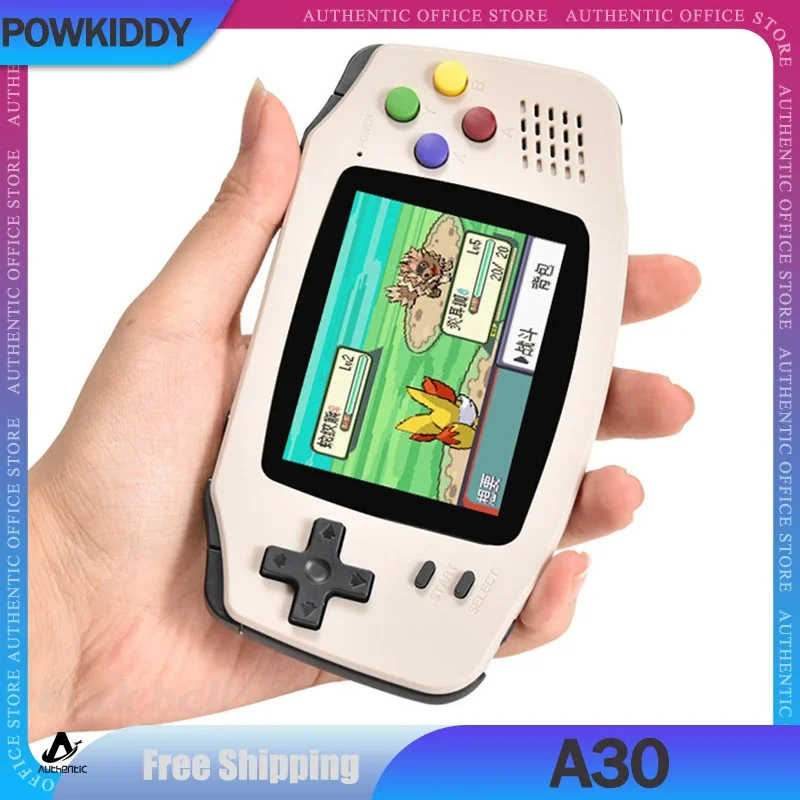 

A30 Retro Handheld Game Console Mini Portable Gamepad 2.8inch Ips Screen Nostalgia Gamepad Pocket Handheld Game Console Kid Gift