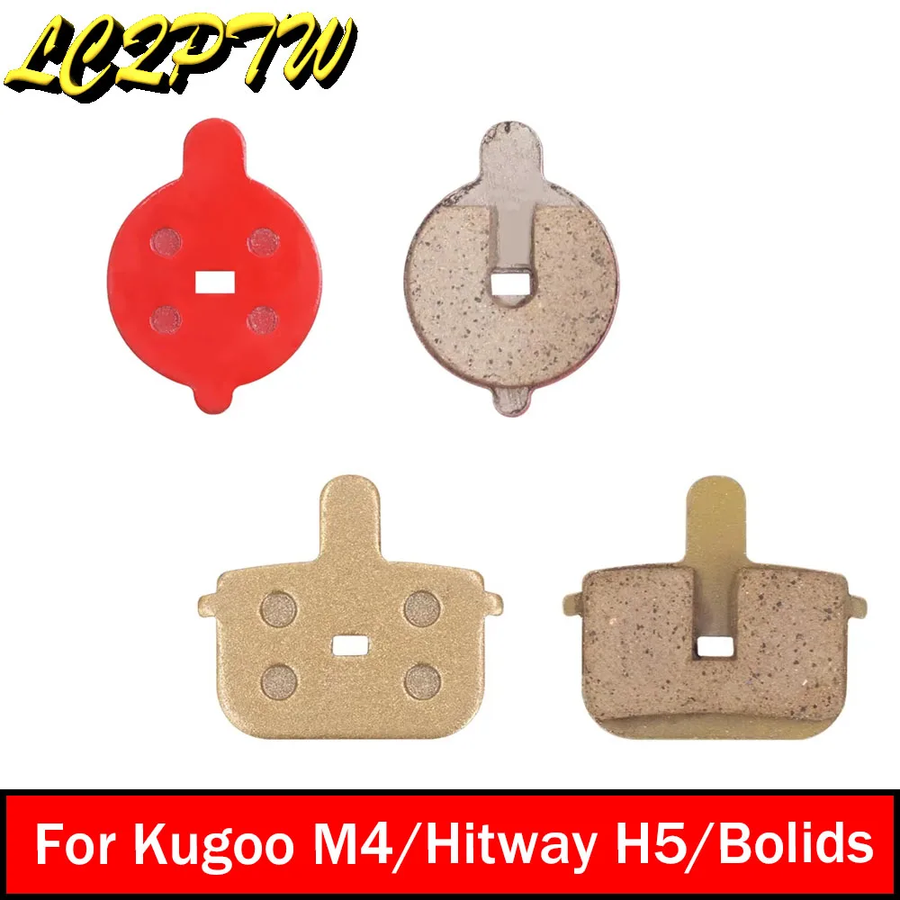 Disc Brake Pad Parts for Smartgyro Speedway K2/Rockway/Crossover Dual/Ziro/Kugoo M4/Hitway H5/Bolids /NIU KQi2/KQi3 E-Scooter