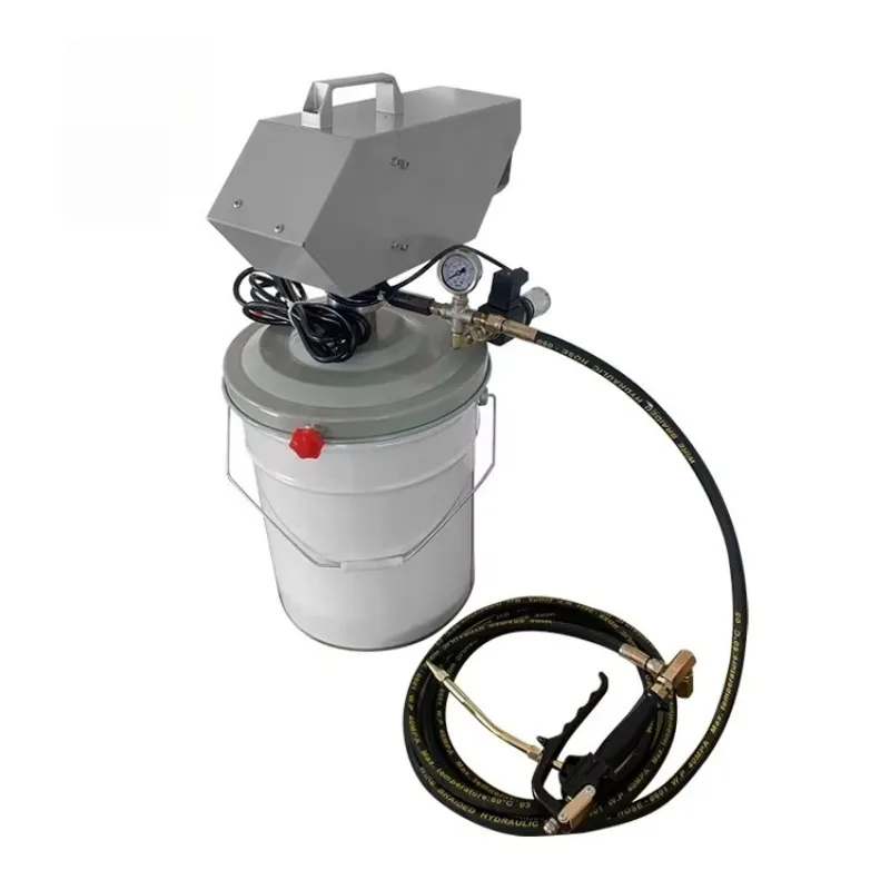 Portable Electric AC 220V 20 Liter Barrel High Pressure Lubricating Oil Filling Dispenser Grease Pump