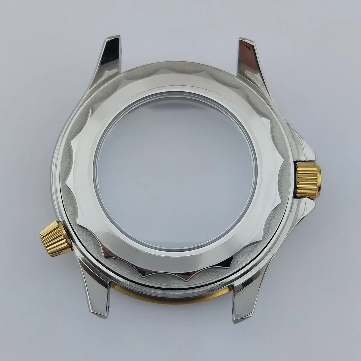 NEW 42mm Watch Case Convex Mirror Arch Glass Watch Case NH35 Watch Case Stainless Steel Case For NH35/NH36 Movement 31.7mm Dial1