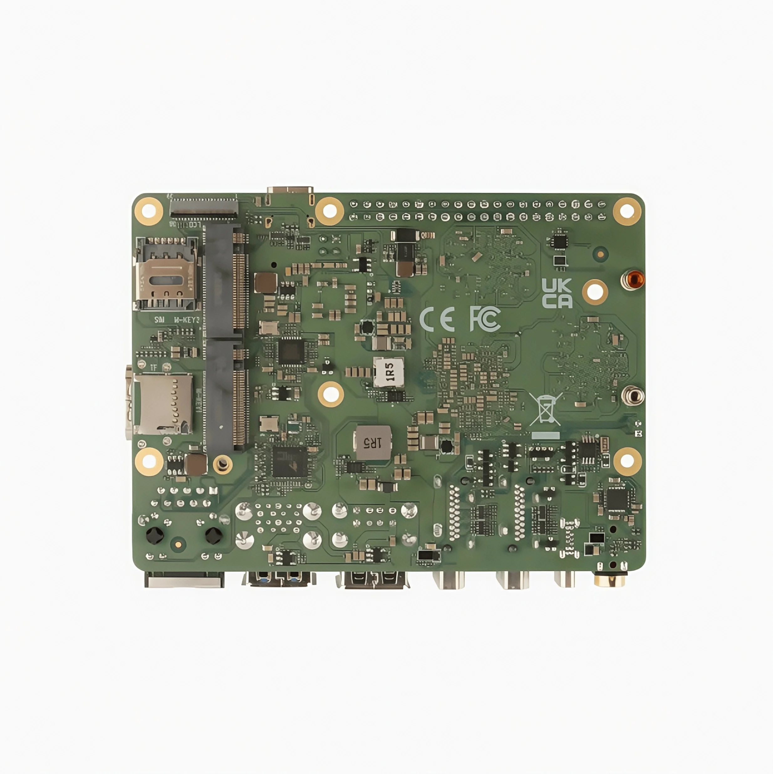 Placa de desenvolvimento Radxa ROCK 5B + RK3588 CPU de 8 núcleos suporta 8K HDMI e WiFi 6