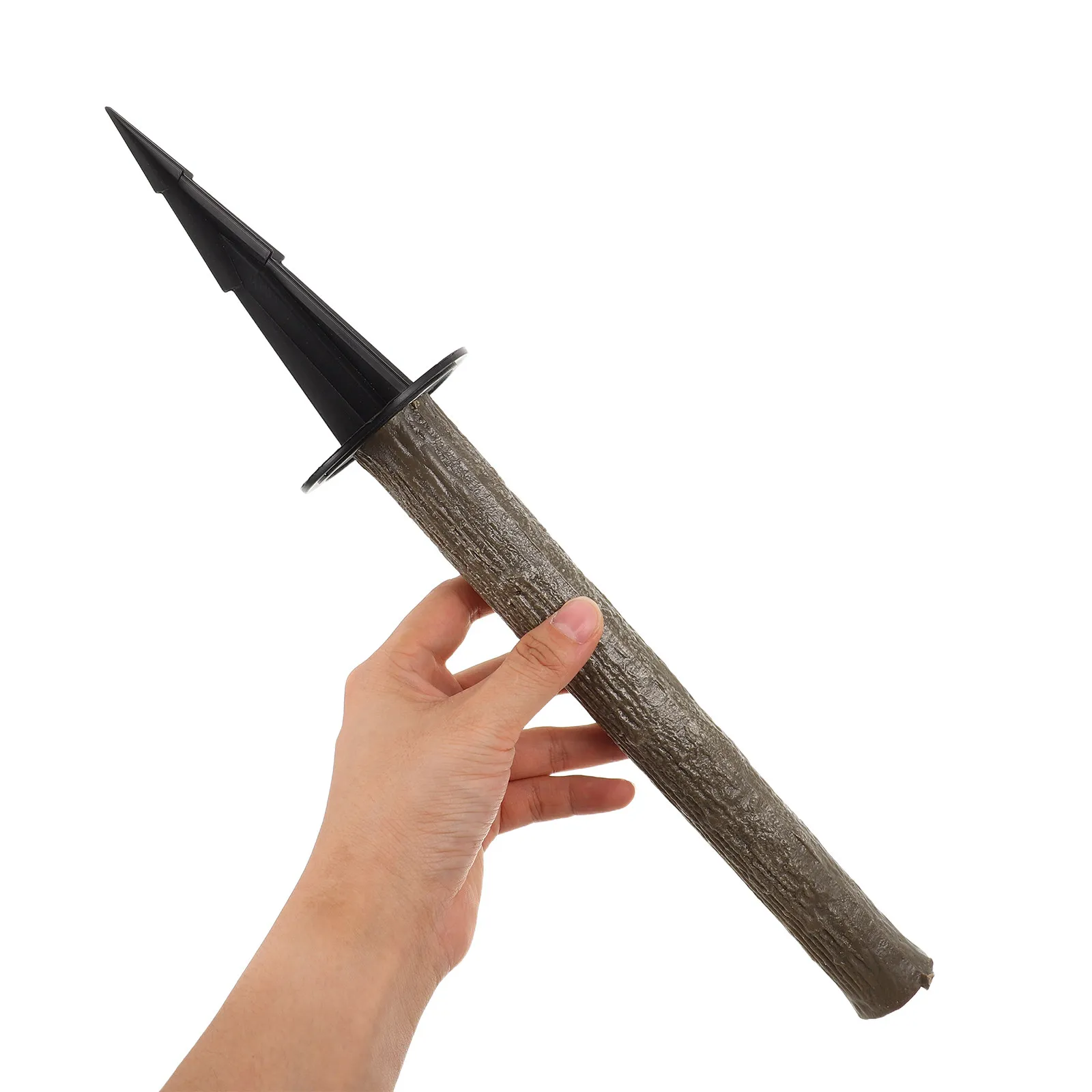 2Sets Faux Bonsai Replacement Tree Trunk Artificial Potted Plant Insert Rod DIY Ground Spike Stem Stake for Garden Yard Planter