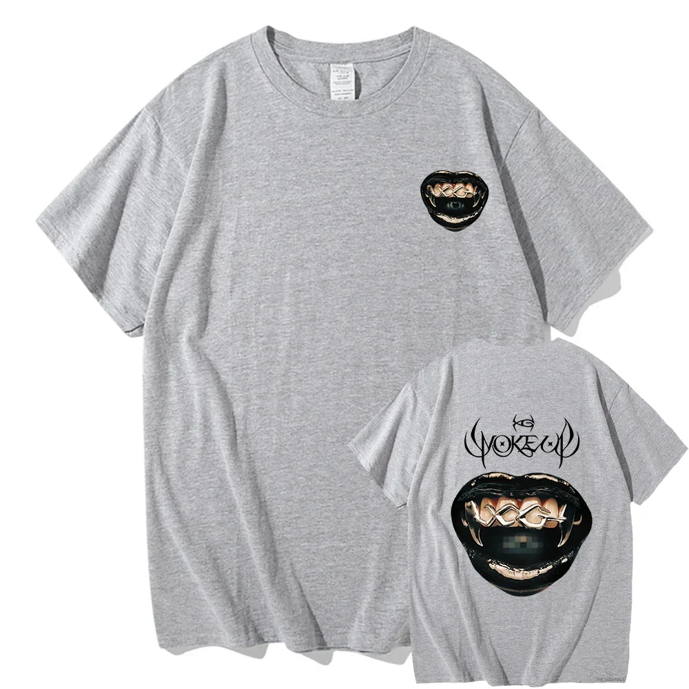 Camiseta de la banda Xg Album Woke Up para hombres y mujeres, ropa divertida, Harajuku, Unisex, Vintage, Kawaii, algodón, camisetas gráficas