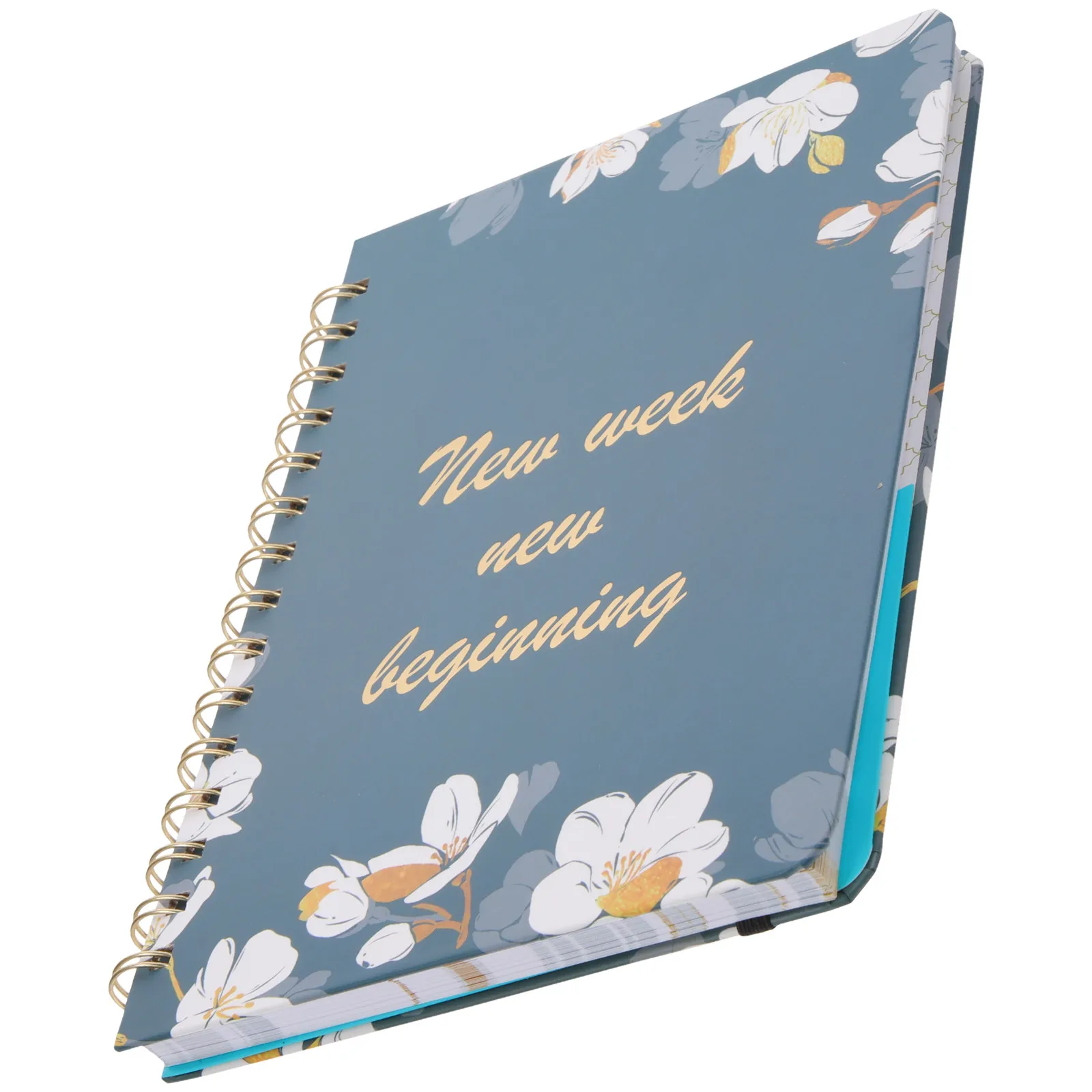 

Portable Academic Planner Book Daily Use Notebook for Students Professionals Time Management Compact Convenient Multi-Function