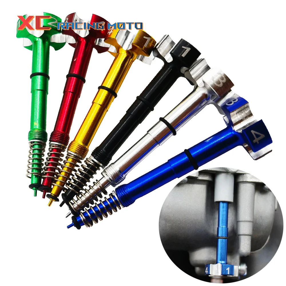 Easy Adjustable Air Carburetor Fuel Mixture Screw For Motorcycle Motor 4 Stroke KTM Honda Yamaha ATV Keihin FCR MX Carbs Carby