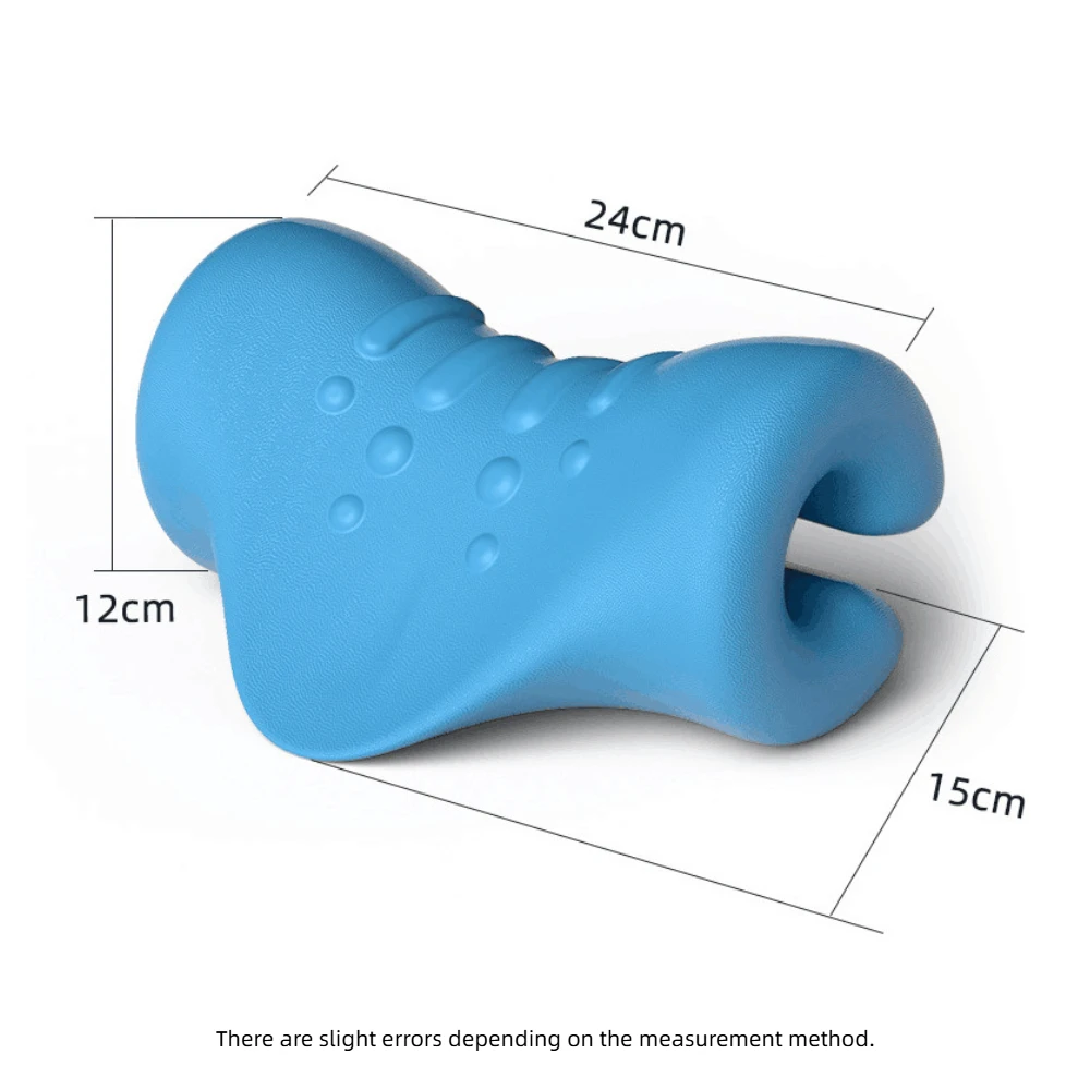 Barella per spalle e collo Rilassante Dispositivo di trazione chiropratica cervicale Cuscino per massaggio per alleviare il dolore Allineamento della colonna vertebrale cervicale