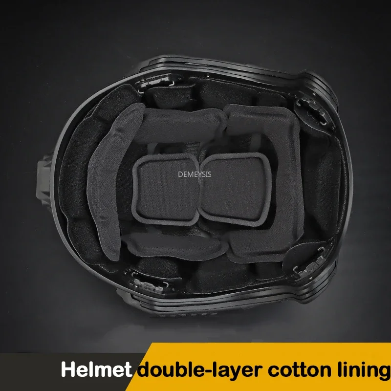 Tactical Helmet Soft Cushion Pad Set Shooting FAST Helmet Double-Layer Inner Pad Comfortable Pads Helmet Accessories