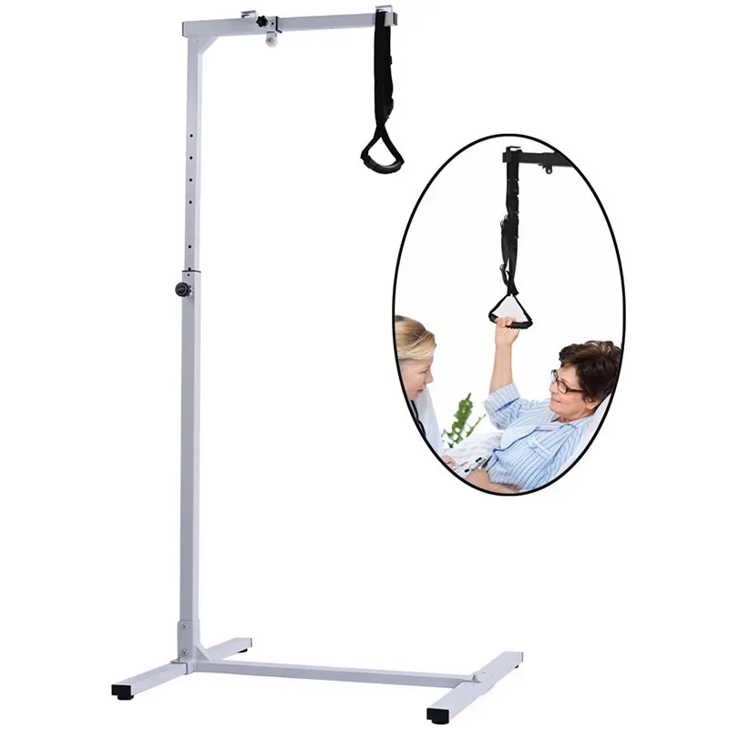 

The old man gets up, aids, gets up in bed, helps frame, cervical spine traction equipment, household use