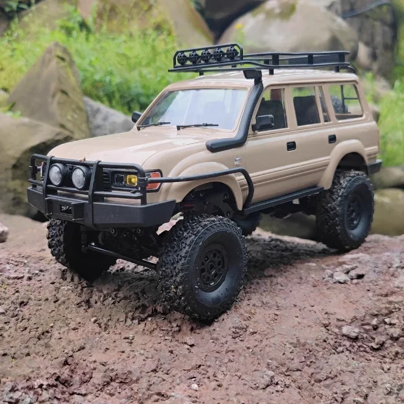 Lc80 Crawler Full Scale 260 Motor Off-road Climbing Vehicle Rc Car Compatible For Wpl C54 Land Cruiser 4wd