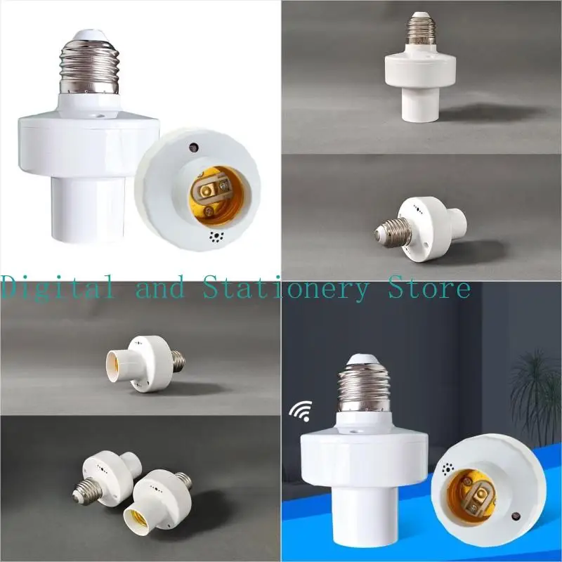 

Y1UB E27 Socket Light Bulbs Holder Adapter Motion Sensors Light Socket Energy Saving