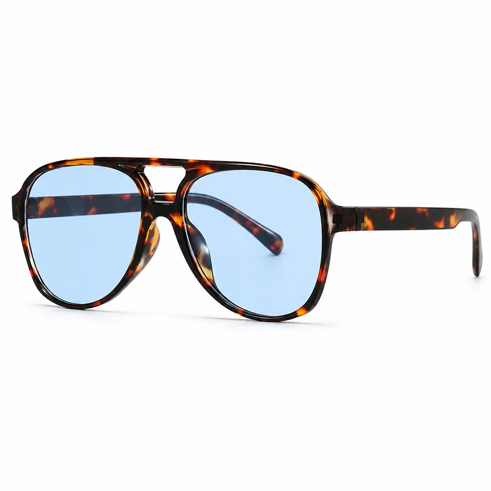 Vintage Übergroße Pilotensonnenbrille für Damen und Herren 70er Retro UV400-Schutz Klassischer Großer Rahmen Modische Fahrsonnenbrille – Detail 7